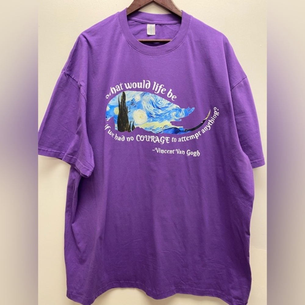 4 for $25 🎨 Art Lover Graphic Tee – Vincent Van Gogh Quote 🎨 - 4x
